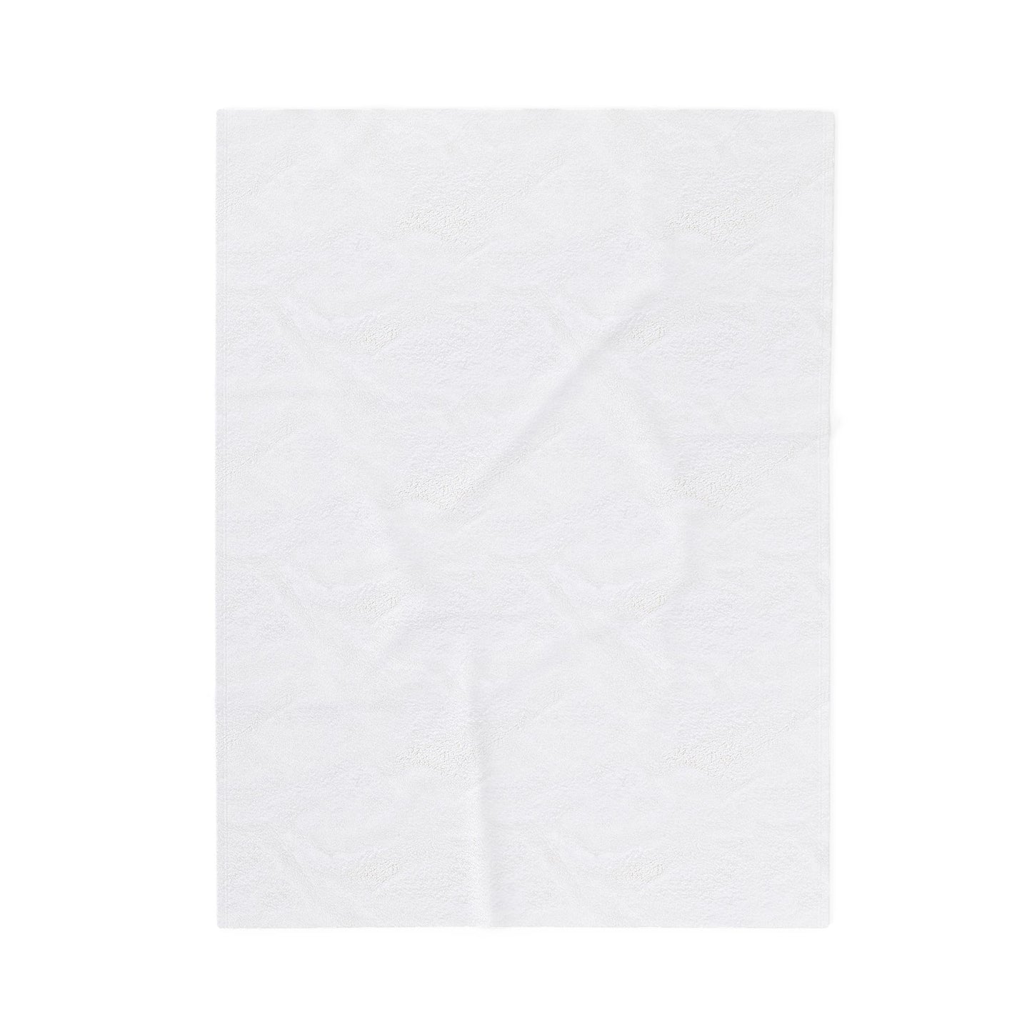 Inspirational Quote Velveteen Plush Blanket