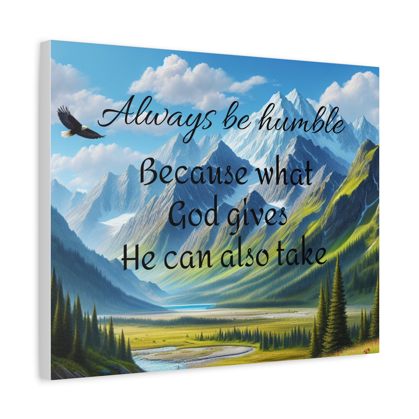 Matte Canvas, Stretched