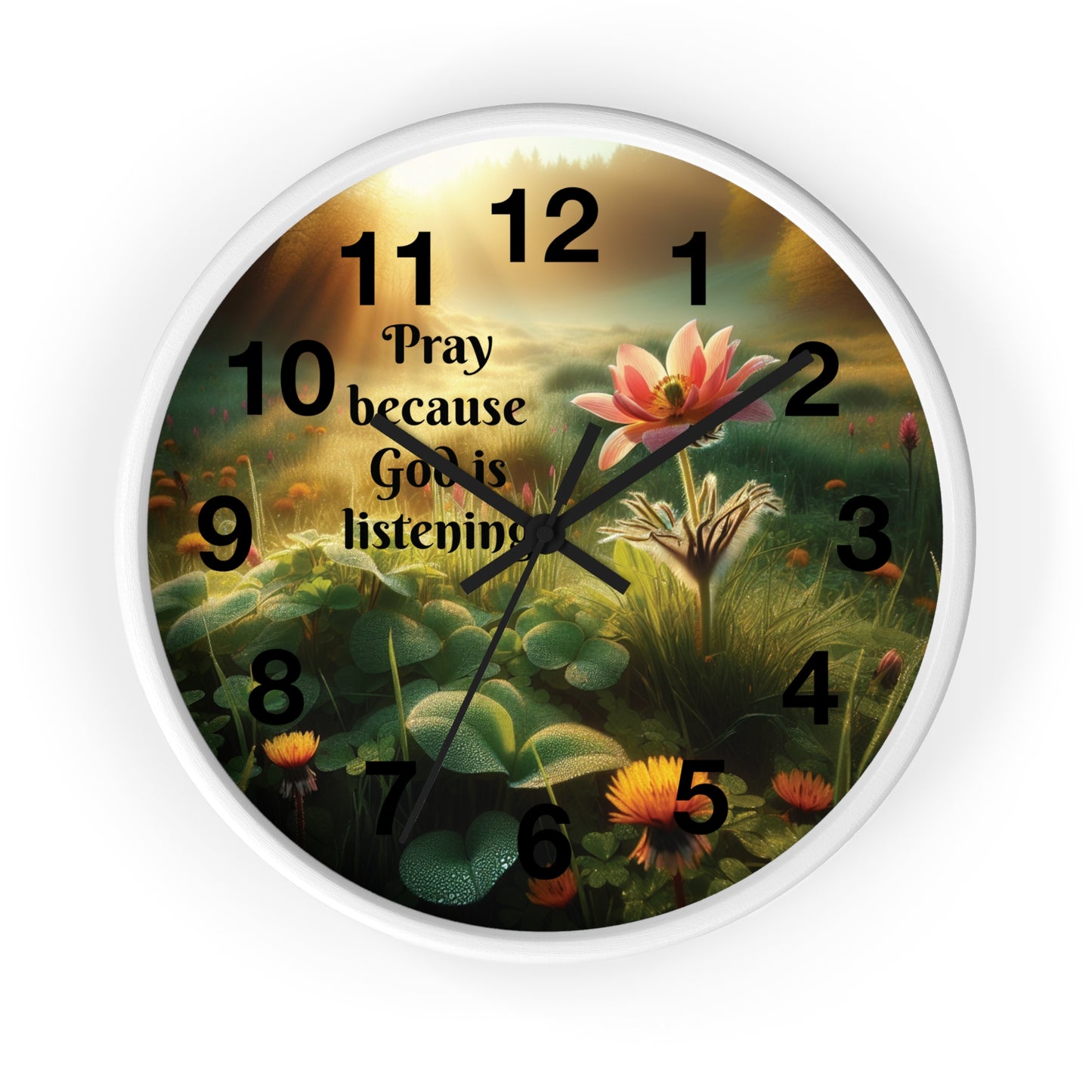 Inspirational Wall Clock