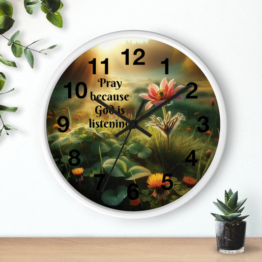Inspirational Wall Clock